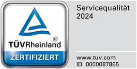 Kechel Autoservice ist von TÜV Rheinland zertifiziert Bild mit Zertifikat von TÜV-Rheinland